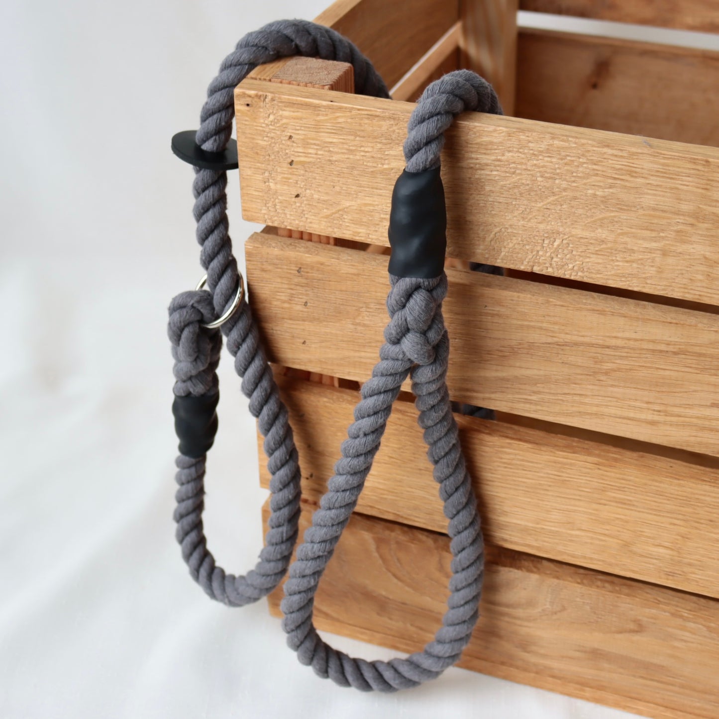 Slate Grey Slip Collar Lead