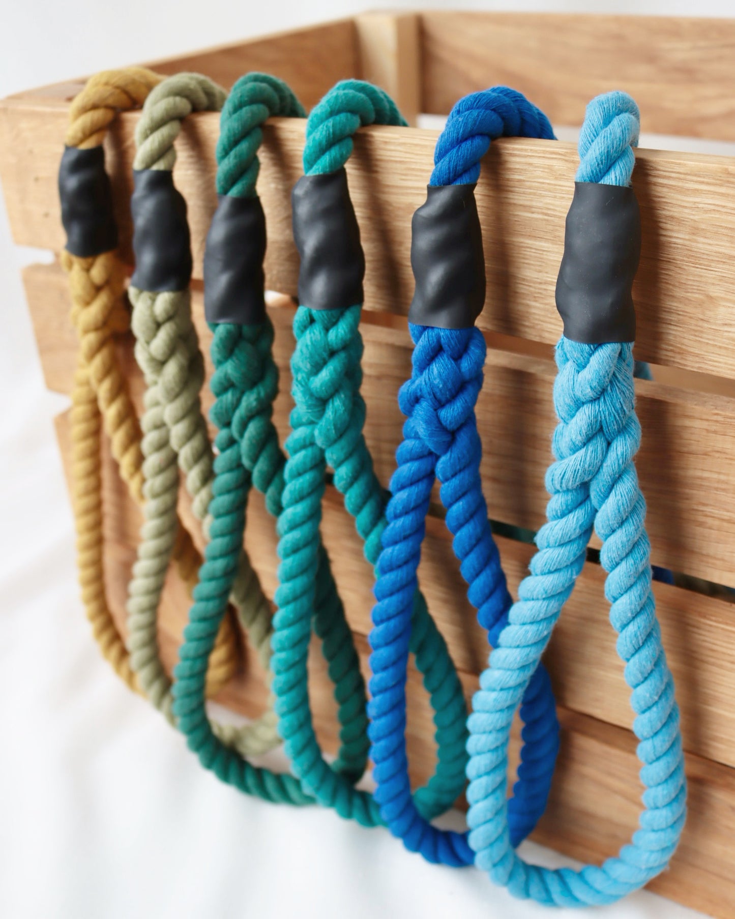 Sky Blue Slip Collar Lead