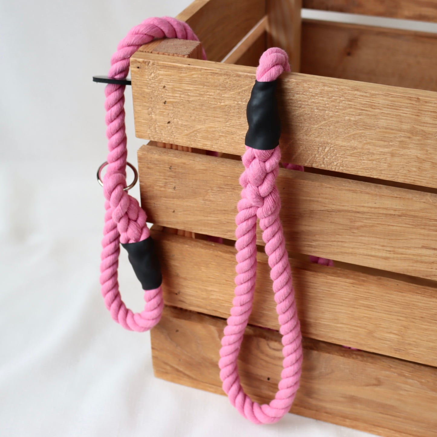 Rose Pink Slip Collar Lead